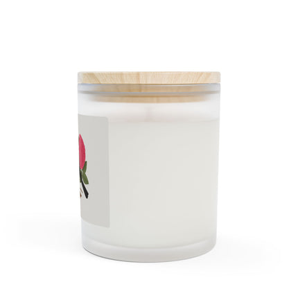 Blackbird & Rose Frosted Glass Candle