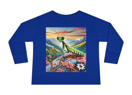 The Joyful Mantis Toddler Long Sleeve Tee