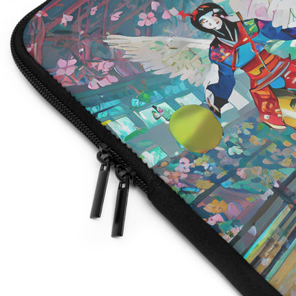 Samurai Robot Angels Laptop Sleeve