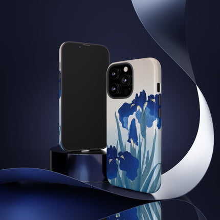 Iris Flowers by Ohara Koson Phone Cases
