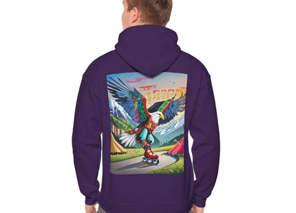 Eagle Skater – Heavy Blend™ Hooded Sweatshirt