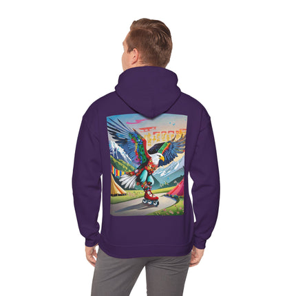 Eagle Skater – Heavy Blend™ Hooded Sweatshirt