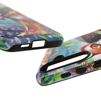 Cybernetic Red Panda Phone Cases