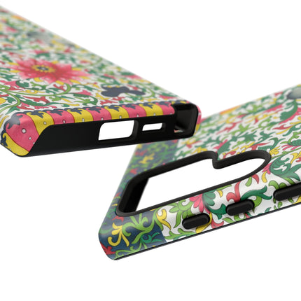 Colorful Floral Pattern by Owen Jones Phone Cases