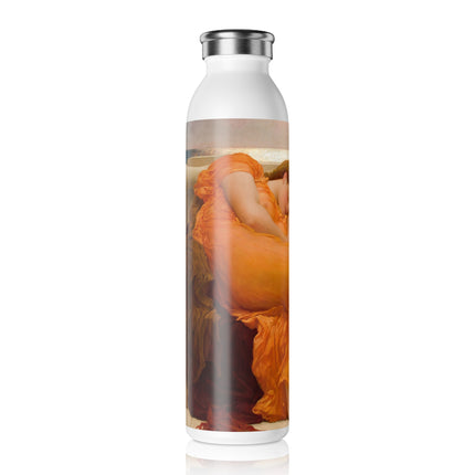 Flaming June by Frederic Leighton Slim Water Bottle