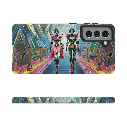 Cyber Punk Robot Models Phone Cases