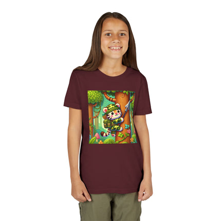 Stealthy Stripes Youth Short Sleeve Tee