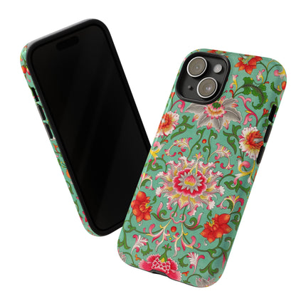 Colorful Floral Pattern by Owen Jones Phone Cases