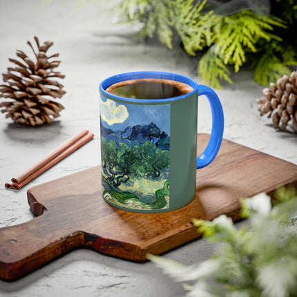 Olive Trees by Vincent Van Gogh Colorful Mugs (11oz, 15oz)