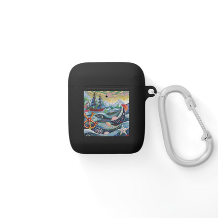 Nautical Patterns AirPods Case Cover