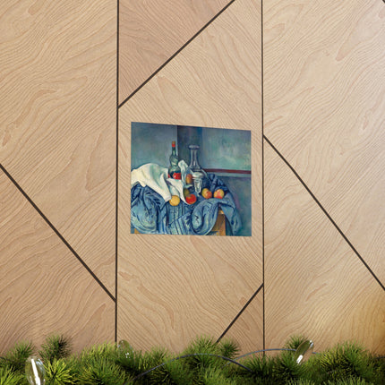 The Peppermint Bottle by Paul Cézanne Matte Horizontal Posters