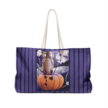 The Startled Pumpkin Weekender Bag