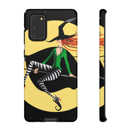 A Witch’s Moonlit Flight Phone Cases