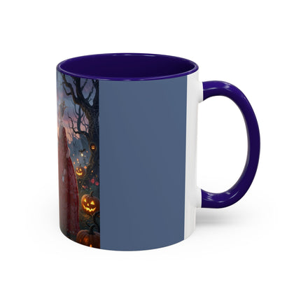 ♥️🎃 The Queen Of Hearts Halloween Masquerade Colorful Mug – Royal Halloween Fantasy