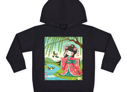 Sparrow Dance Geisha Fairy Toddler Pullover Fleece Hoodie