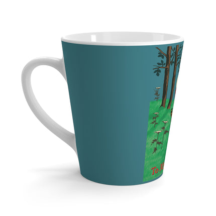 Peekaboo by Louis Wain Latte Mug