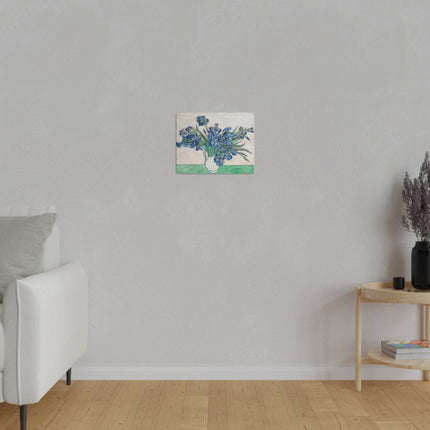 Irises by Vincent Van Gogh Matte Canvas, Stretched, 0.75"