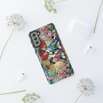 Kimono Kitties Phone Cases