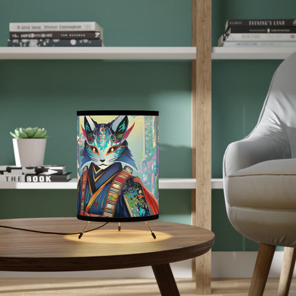 Cyberpunk Samurai Tripod Lamp