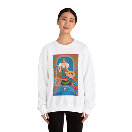 April & Diamond (from the Gem Series) by Sofia Chiostri Heavy Blend™ Crewneck Sweatshirt