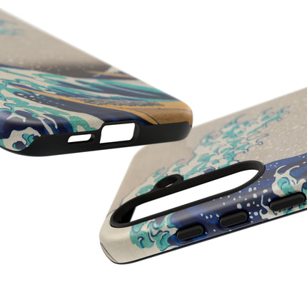 The Great Wave off Kanagawa by Katsushika Hokusai Phone Cases