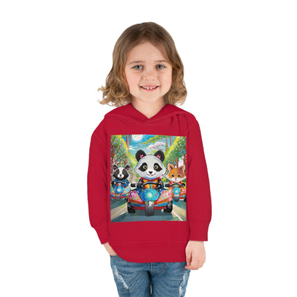 Bumper Car Bonanza Toddler Pullover Fleece Hoodie