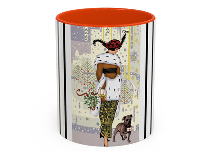 Wrapped in Elegance Colorful Mugs (11oz, 15oz)