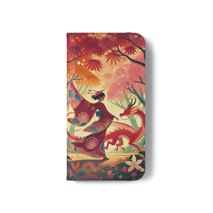 The Dragon Fairy’s Dance Flip Case – Enchanted Grace & Spring Magic