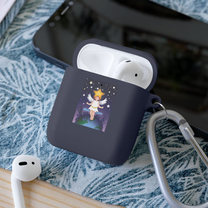 Starry Swing – Celestial Angel Night Sky AirPods Case