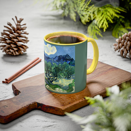 Olive Trees by Vincent Van Gogh Colorful Mugs (11oz, 15oz)