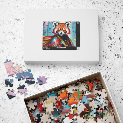 Cybernetic Red Panda Puzzle (110, 252, 520-piece)