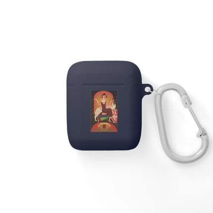 January & Garnet AirPods Case — Gem Series by Sofia Chiostri