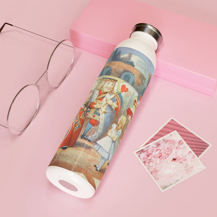 Off with her head! Off with— by Sir John Tenniel Slim Water Bottle