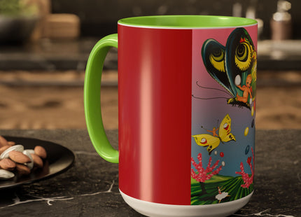 Flight Of Easter Delight Colorful Mugs (11oz, 15oz)