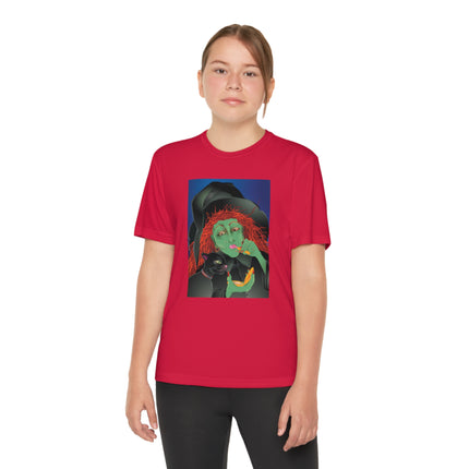 Mirror, Mirror A Witch's Touch Youth Competitor Tee