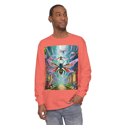 Neon Swarm Long Sleeve T-Shirt