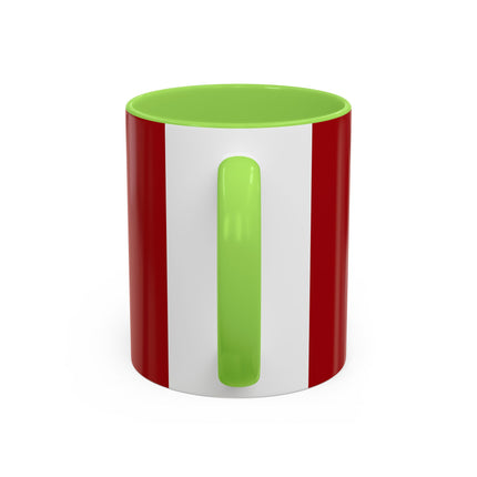 Naughty or Nice Kitten Christmas Colorful Mugs (11oz, 15oz)