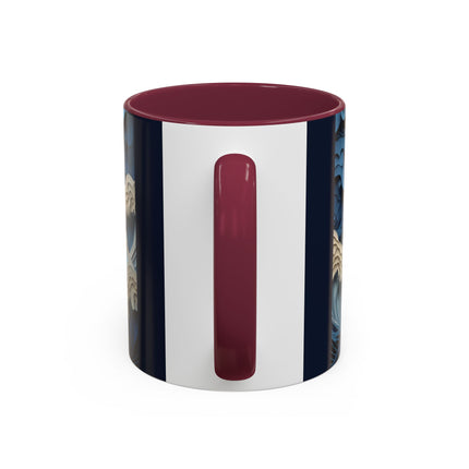 Dramatic Ocean with Crashing Waves Colorful Mugs (11oz, 15oz)