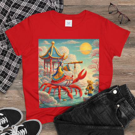 The Celestial Crab Navigator Cotton Tee