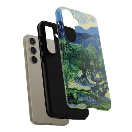 Olive Trees by Vincent Van Gogh Phone Cases