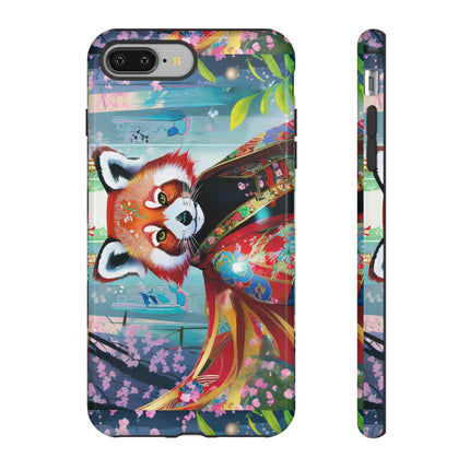 Cybernetic Red Panda Phone Cases