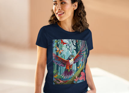 A Colorful Raptor Cotton Tee