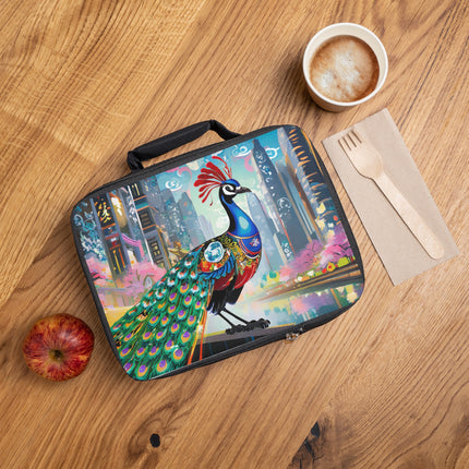 Techno Plumes Lunch Bag
