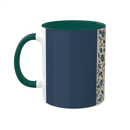 Examples of Chinese Ornament, Pl.18 by Owen Jones Colorful Mugs, 11oz