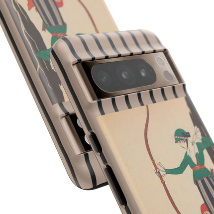 L'Arc Rouge by George Barbier Phone Cases
