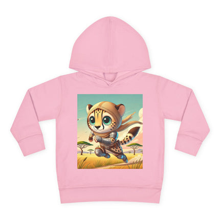 Swift Cheetah Toddler Pullover Fleece Hoodie