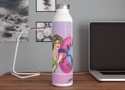 The Fairy’s Blossom Slim Water Bottle