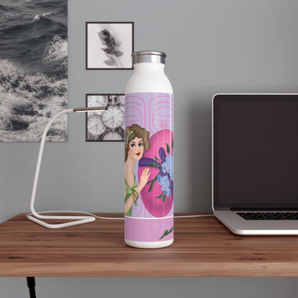 The Fairy’s Blossom Slim Water Bottle