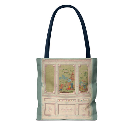 Chinoiserie scenes by Anonymous Tote Bag (AOP)