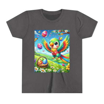Easter Parrot Youth Short Sleeve Tee